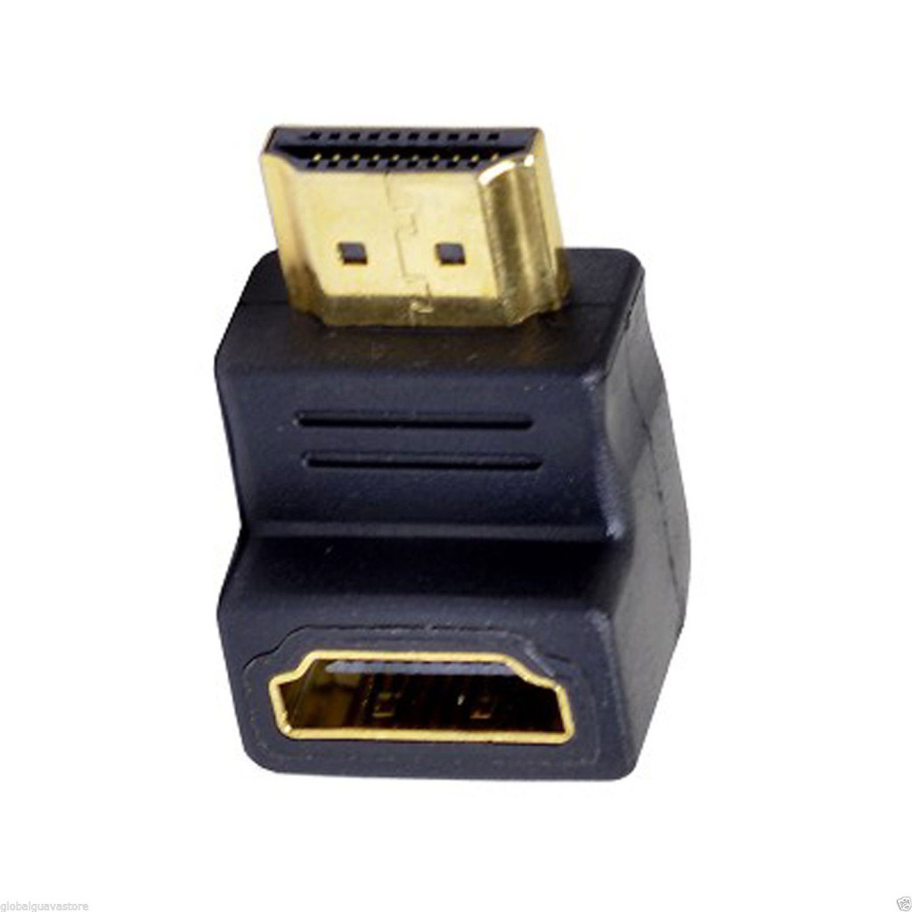 Sonik Data 90-degree HDMI Angle Adapters (Black)