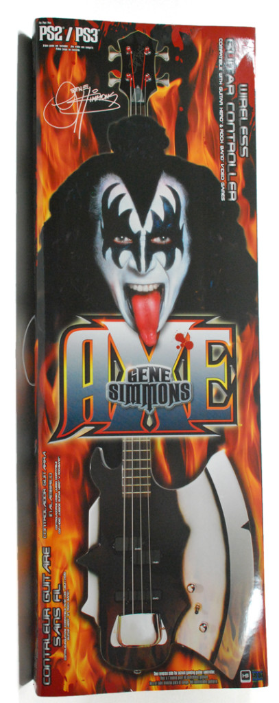 Gene Simmons Axe Wireless Guitar Controller for PS2/PS3