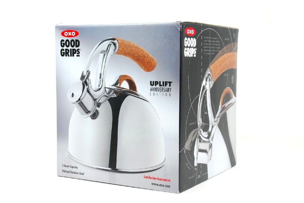 OXO GOOD GRIPS Uplift Anniversary Edition Stainless Steel Tea Kettle 