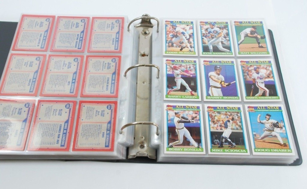 1990 Topps Baseball Card Traded Complete Set and 1991 Near Complete Set (Ungraded)