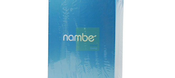 NAMBÉ Set of 2 Motus Goblet Pink Glasses 16 oz Nambe Pair Stemware Crystal 5886